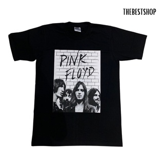 คอตต้อนคอกลมเสื้อวงลาย PINK FLOYD เสื้อวินเทจ เสื้อวง เสื้อวงร็อค พิ้งฟลอย สกรีนสวยS-5XL