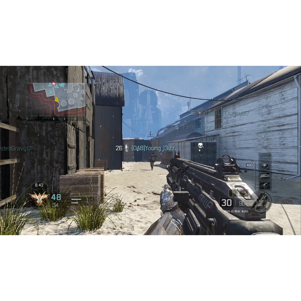 Call Of Duty Black OPS 3 xbox360 แผ่นเกมส์Xbox360 Call Of Duty Black OPS III แผ่นไรท์เล่นได้กับเครื่องที่แปลงระบบแล้ว