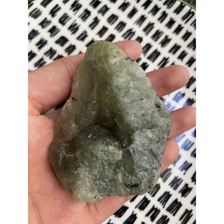 (D) พลอยดิบแท้ พรีไนท์(Prehnite)พลอยธรรมชาติ 100% น้ำหนัก 978.50 กะรัต