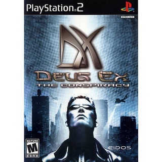 แผ่นเกมส์PS2 Deus Ex: The Conspiracy PS2 เกมเพล2  ps2