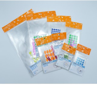 CROCO ถุงแก้วใส ซองใส ถุงแก้ว clear pack มีหลายขนาดให้เลือกกัน!!