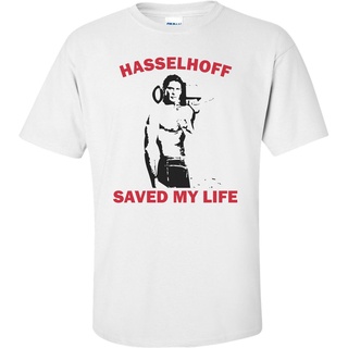 เสื้อยืดแขนสั้น ผ้าฝ้าย พิมพ์ลาย Helhoff Saved My Life แฟชั่นฤดูร้อน สําหรับผู้ชายS-5XL