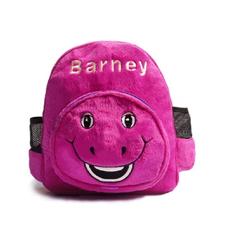 New Barney And Friends Plush Kindergarten School Bag Dinosaur Backpack Cute Gift