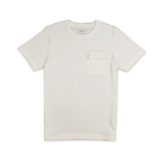 TWENTYSECOND LAYER POCKET TEE : WHITE