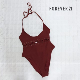 ชุดว่ายน้ำวันพีช Forever21 ไซส์ S