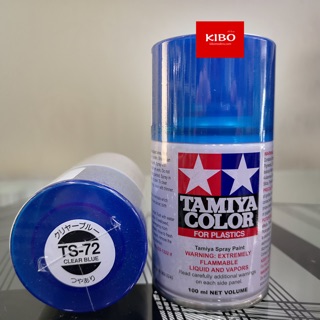 สีสเปรย์ทามิย่า Tamiya TS-72 clear blue สีเคลียร์น้ำเงิน