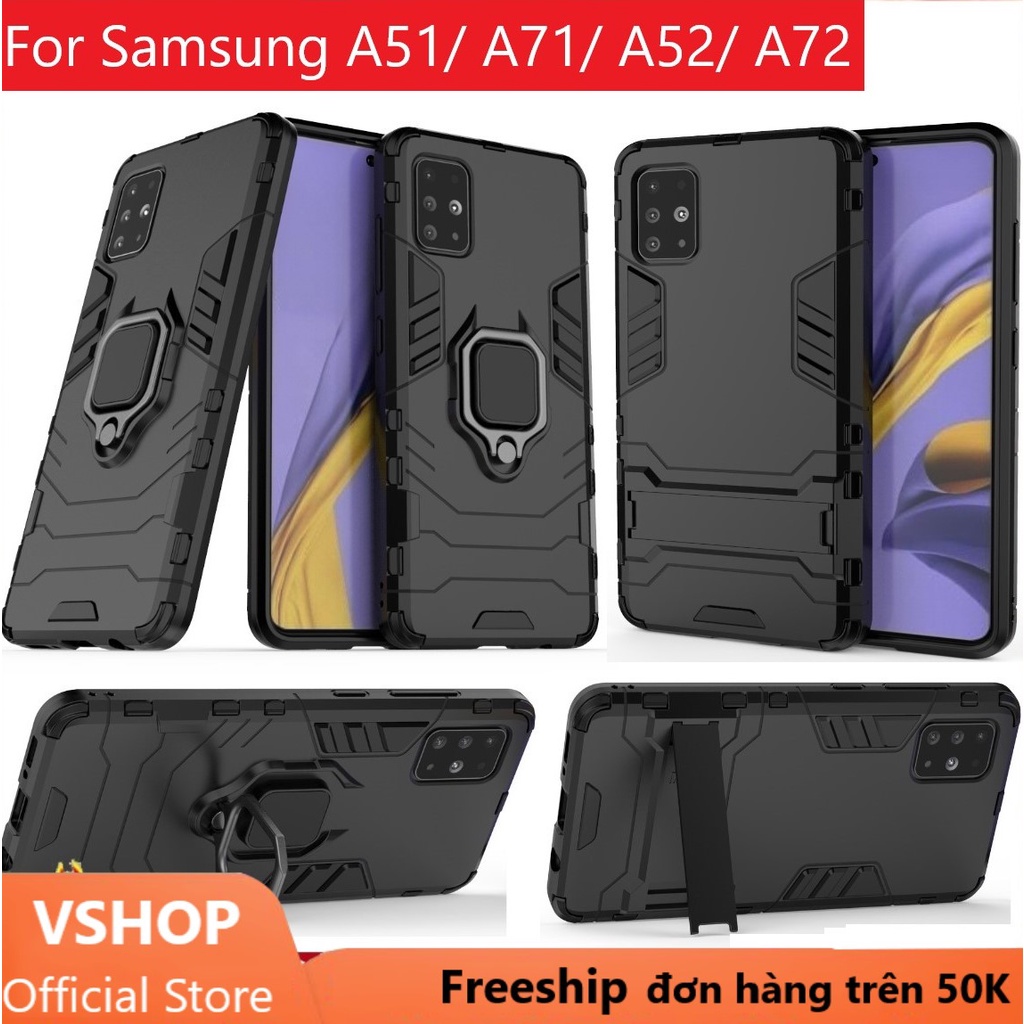 เคส Samsung A51/ A52 5G/ 4G Samsung A71/ A72 5G/ 4G เคส Iron man เคส batman เคสกันกระแทกพร้อม Iring 