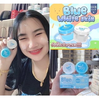 ครีมฟ้าใส Blue White Skin   ตัวดังใน Tiktok ยอดขายกว่าแสนเซ็ต ใน 3 เดือน ลดสิว ลดฝ้า