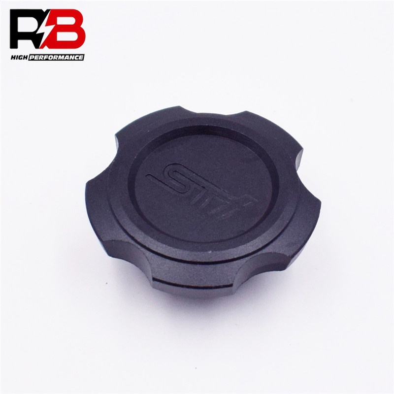 จัดแต่งทรงผมรถ STI อลูมิเนียมฝาครอบน้ํามันเครื่องการใช้ Filler ถังสําหรับ Subaru XV WRX Legacy Outback Impreza Forester - รูปที่ 4