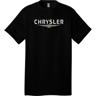 T-shirt  เสื้อยืด ผ้าฝ้าย พิมพ์ลาย Chrysler Car 1 D สําหรับผู้ชายS-5XL