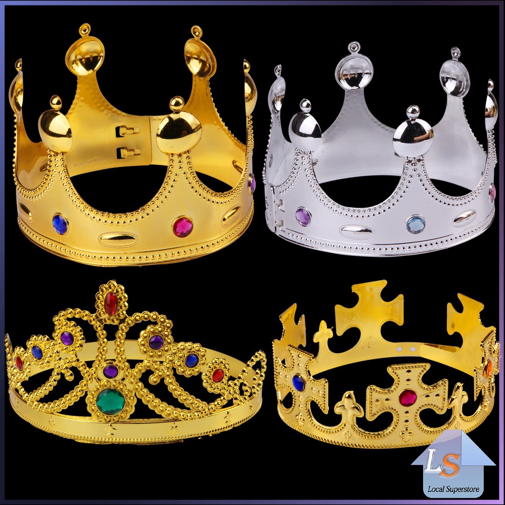 มงกุฎ ของเล่น ในจิตนาการของเด็ก คอสเพลย์เจ้าหญิง เจ้าชาย headdress crown