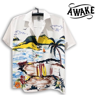 เสื้อเชิ้ตพิมพ์ลายฮาวาย AWAKE  AW00046