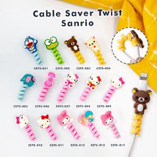 ตัวล็อคแบบเกลียวลายการ์ตูน  Cable Bite สำหรับ Cable Protector ถนอมสายชาร์จ ป้องกันสายชาร์จหัก