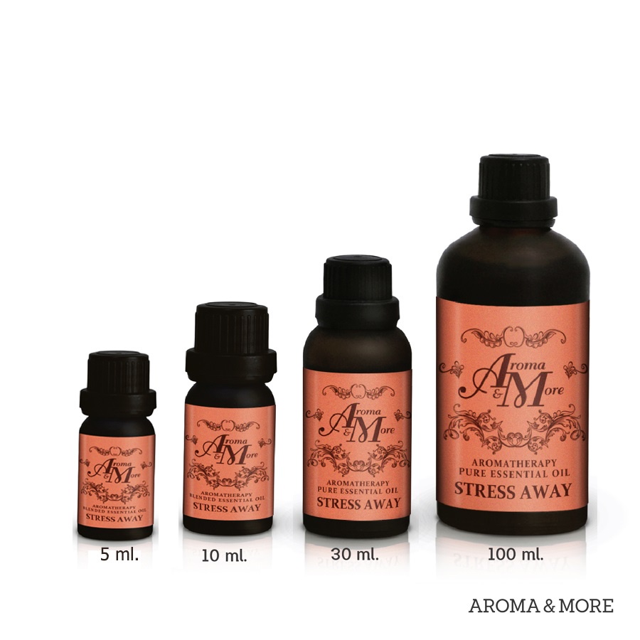 AromaMore Thai Aromatic Essential Oil100% / น้ำมันหอมระเหยสูตรผสมกลิ่นไอของ Siamese 5/10/30ML