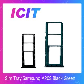 Samsung A20S / A207 อะไหล่ถาดซิม ถาดใส่ซิม Sim Tray (ได้1ชิ้นค่ะ) อะไหล่มือถือ (ส่งจากไทย) ICIT 2020