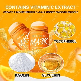 Roushun Deep Clean Vitamin C Mask 40g.วิตามินซีมาส์ก
