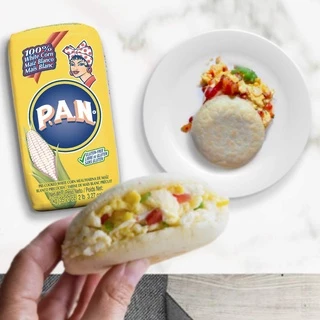 ป้าน แป้งข้าวโพด 1 กิโลกรัม - PAN Corn flour 1kg pre cooked white corn meal