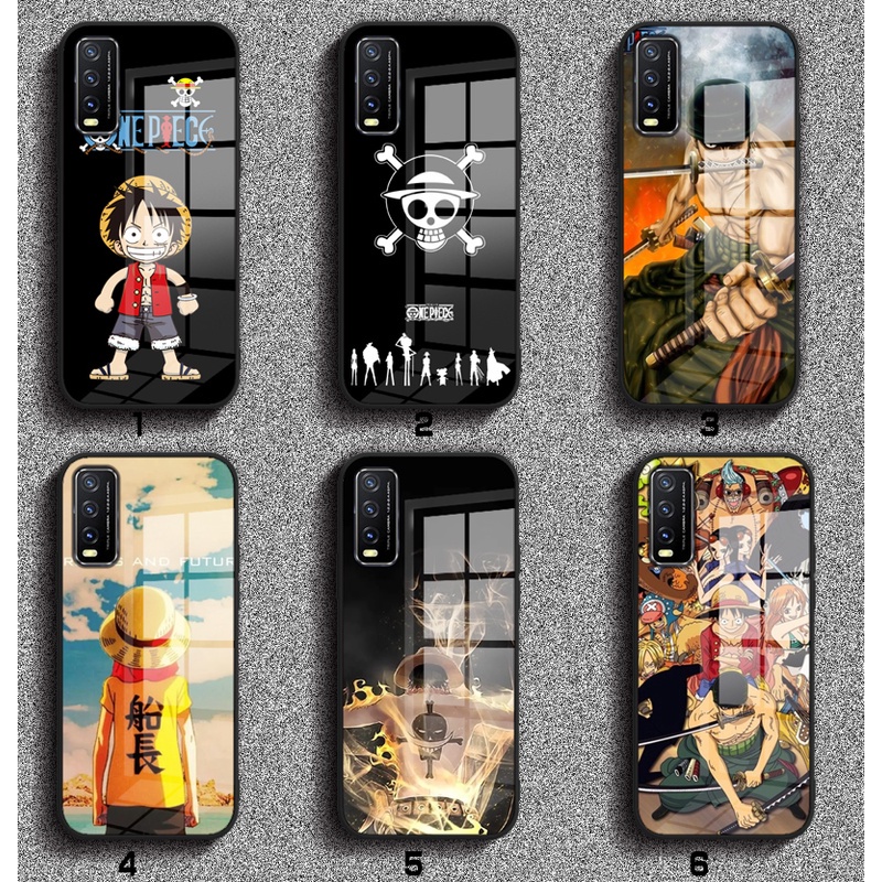 เคสกระจกนิรภัยซิลิโคน Tpu สําหรับ Vivo V17 V15 Pro Y30 Y50 S1 Pro 2021