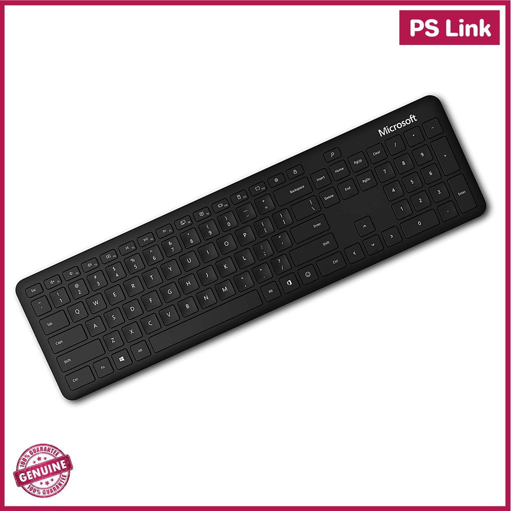 Microsoft Bluetooth Keyboard (QSZ00027) (TH/ENG) คีย์บอร์ดบลูทูธ