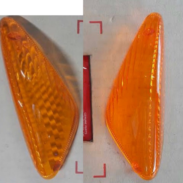ฝาไฟเลี้ยวหน้าโซนิครุ่นเก่า สีส้ม1คู่ (รุ่นแรก) แท้ศูนย์Honda ราคาถูก Shopee Lazada