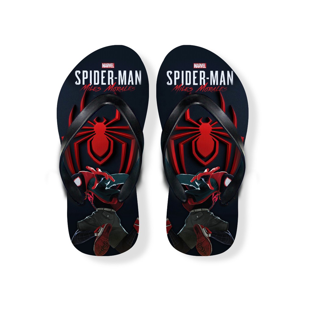 รองเท้าแตะ Spiderman Miles Morales ใหม่