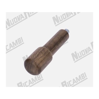 (SKU: 700317/N ) ด้ามจับตัวอัดผงกาแฟ WALNUT WOODEN เกลียว M12  อะไหล่เครื่องชงกาแฟ