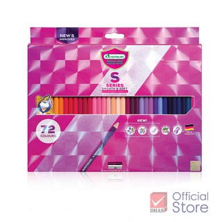 ราคาMaster Art สีไม้ ดินสอสีไม้ 72 สี รุ่นเอส-ซีรี่ส์ จำนวน 1 กล่อง