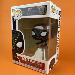 Funko POP Spider Man Black and Gold Suit : Spider man No Way Home 911