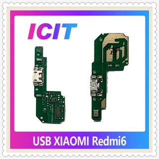 USB Xiaomi Redmi 6/Xiaomi Redmi 6A อะไหล่สายแพรตูดชาร์จ Charging Connector Port Flex Cable（ได้1ชิ้นค่ะ) ICIT-Display