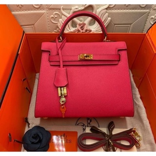 Hermes Kelly25 cm.​ Epsom​ leather​ Original​ ​Pink