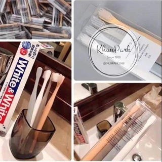 แปรงสีฟันญี่ปุ่น แปรงขนนุ่ม ไม่เจ็บเหงือกToothbrush สุดฮิตติดกระแส⭐️🍊[4 ชิ้น] kp99