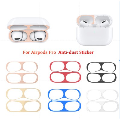 สติกเกอร์ป้องกันฝุ่น สําหรับ Apple airpods Pro airpods 3 เคสหูฟัง เปลือกหอย สติกเกอร์ป้องกันฝุ่น สํา