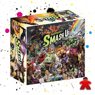 【Board Game】 Smash Up: The Bigger Geekier Box (2018) + Free Sheep Promo