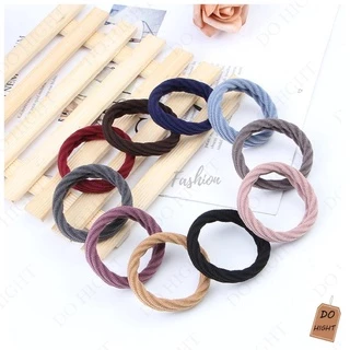 พร้อมส่ง⚡ มีเก็บเงินปลายทาง💸 ยางรัดผม สไตล์เกาหลี คละสี (ราคาต่อ 1 ชิ้น) : Do hight
