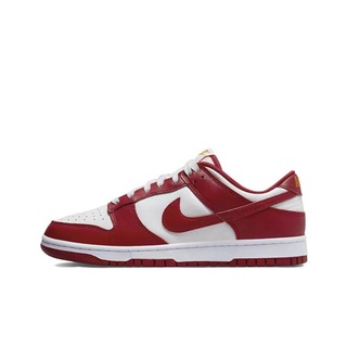 【พร้อมส่ง ของแท้ 100%】Nike SB Dunk lowGym Red  ผ้าใบ รองเท้าวิ่ง