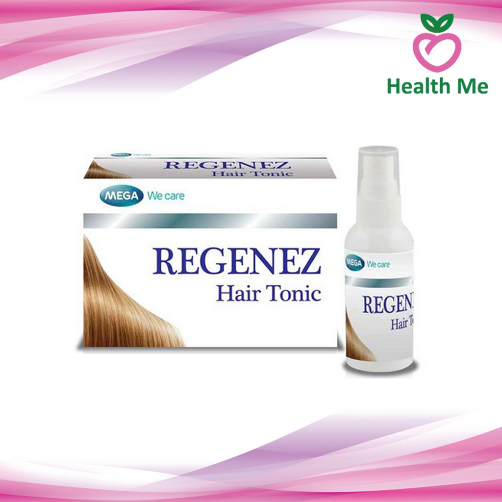 Mega Regenez HairTonic 30ml. สเปรย์ฉีดผม สำหรับผู้มีปัญหาผมร่วง ผมบาง 30มล.