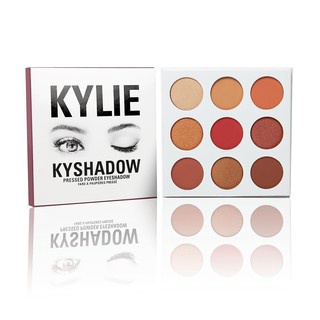 อายแชโดว์ Kylie The Bronze Palette Kyshadow อายแชโดว์ พาเลทสุดอิตตลอดกาล สายนู้ด สายธรรมชาติ แต่ไม่ธรรมดาห้ามพลาด มี9สี