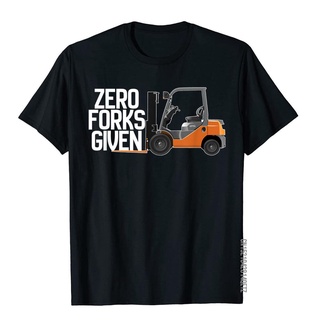 เสื้อยืดเด็กผช - ผู้ประกอบการรถยกตลกZeroForksให้เสื้อยืดเสื้อยืดพิมพ์แฟชั่นเสื้อยืดสําหรับผู้ชายโกธ