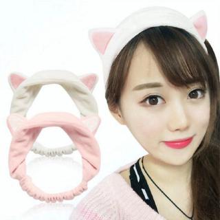 Cat Wash Face Cat Ear Hairband Hair Accessories