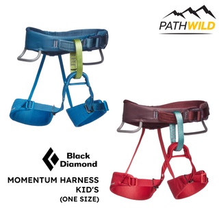 ฮาร์เนสปีนหน้าผาสำหรับเด็ก BLACK DIAMOND KIDS MOMENTUM HARNESS ONE SIZE