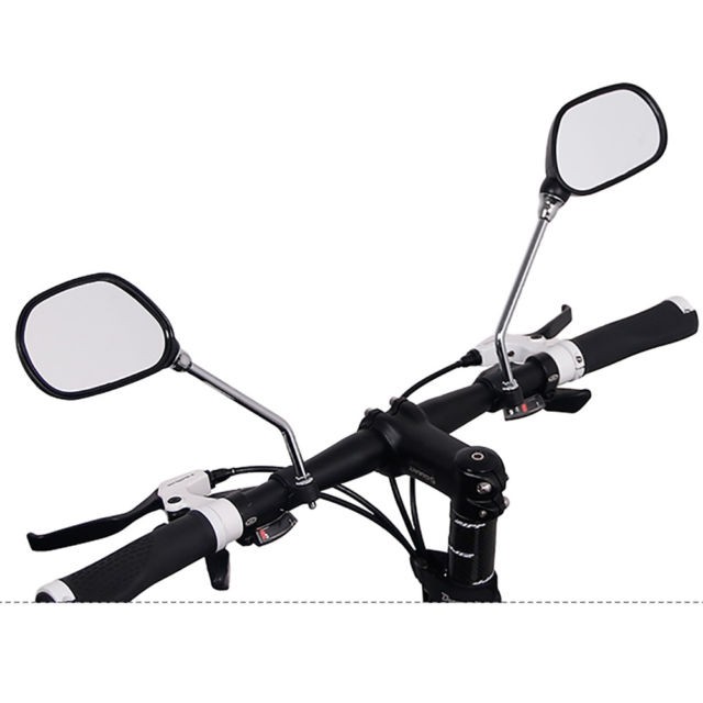 A238 กระจกมองหลัง 1คู่ กระจกมองหลัง จักรยาน รถจักรยาน อุปกรณ์จักรยาน Bicycle Bike Rearview Rear BackView Cycling Mirror