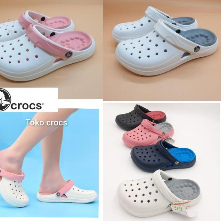 รองเท้าแตะ Crocs สําหรับผู้ชายและผู้หญิง / ผู้หญิง& 39;s รองเท้าแตะ / ผู้ชาย& 39;s / Crocs Reviva Cl