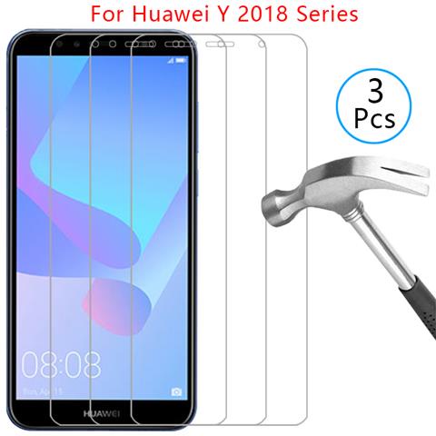 กระจกนิรภัยสําหรับ Huawei Y5 Lite Y9 Y6 Y7 Prime 2018 กรณีฝาครอบ y 5 6 7 9 5y 6y 7y 9y โทรศัพท์ Coque Huawey Huwei Huawey Huwei Huawe