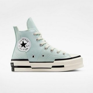 Converse รองเท้าผ้าใบผู้หญิง Chuck 70 Plus Seasonal Color Hi Blue ( A03537CU3BLXX )