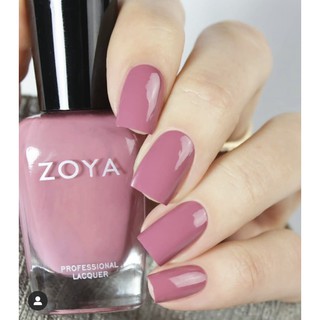 พร้อมส่ง Zoya Ruthie  ชมพูกุหลาบ โทนชมพูหม่นราสเบอรี่ ชมพูอมแดงม่วงนัวๆ นวลๆ เฟมินีนสุดๆ ครีมฟินิช