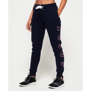 SUPERDRY FLASH SPORT JOGGER - กางเกงขายาว กางเกงจ็อกเกอร์ สำหรับผู้หญิง สี Flash Navy