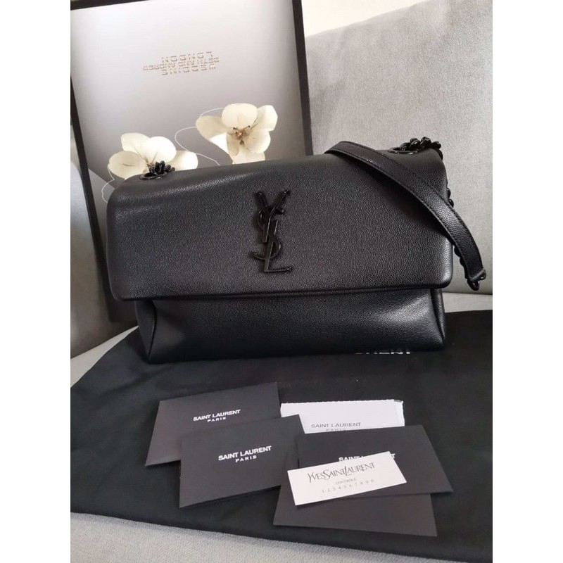 YSL shoulder bags 💕หนังคาเวียร์ น้ำหนักเบา