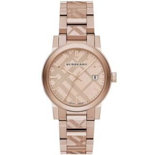 Burberry นาฬิกาข้อมือผู้หญิง  Rose Gold รุ่น BU9039 BU9146 BU9235 - 27mm 34mm 38mm