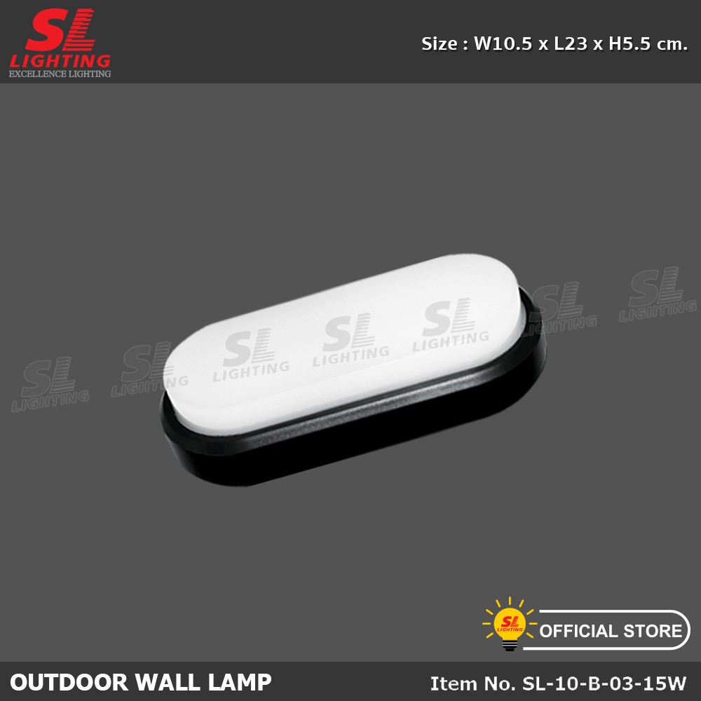 ลดสูงสุด70% SL LIGHTING | Outdoor Wall Lamp โคมไฟติดผนังภายนอก LED สไตล์คลาสิค รุ่น SL-10-B-02-03-04 - รูปที่ 4