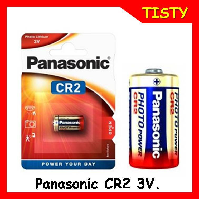 แท้ 100% Panasonic CR2 (3V.) Lithium Battery